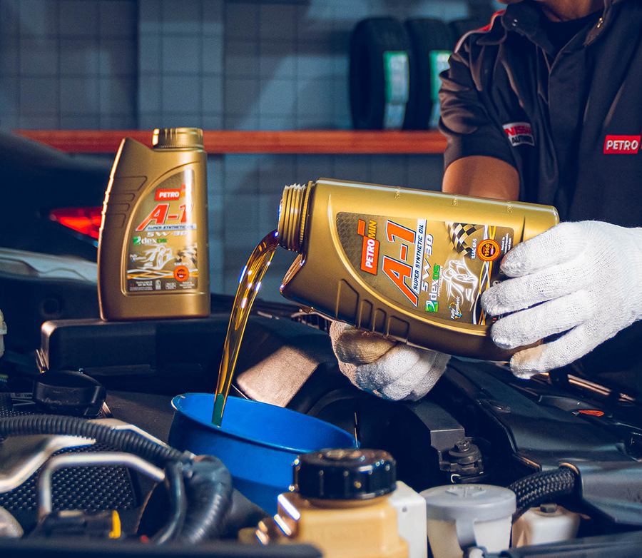 Oil Change & Oil Filter Replacement Engine Care Petromin Express